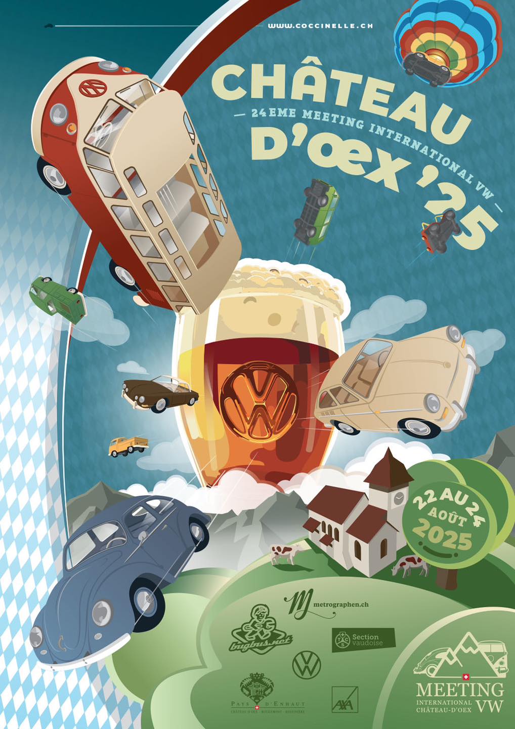 Meeting International VW de Château-d’Oex